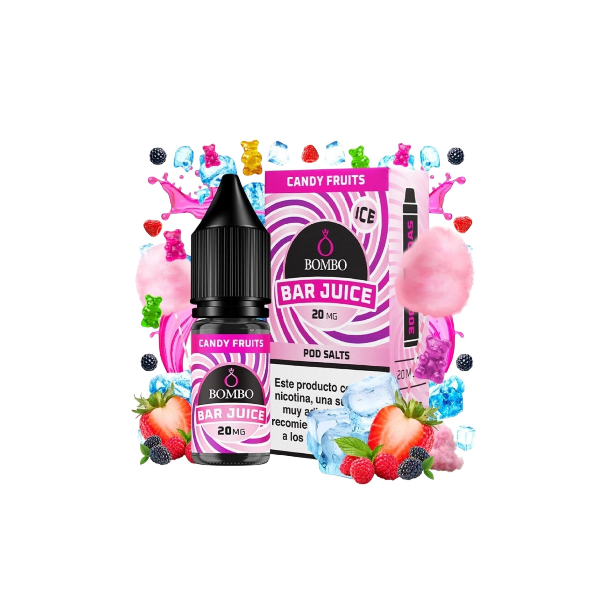 13038 Bombo Bar Juice Candy Fruits Ice 10ml 20mg — Cachimba Planet