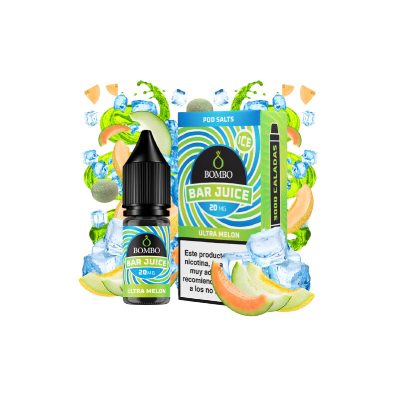 Bombo Bar Juice Ultra Melon Ice 10ml 20mg — Cachimba Planet