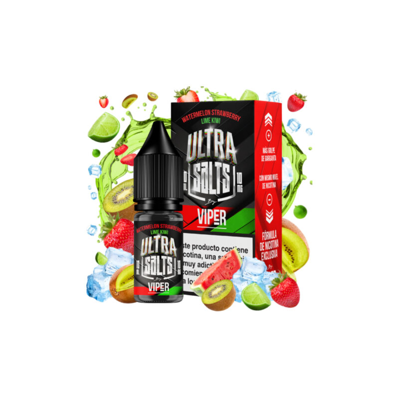 Viper Nic Salt Watermelon Kiwi Strawberry Lime 10m — Cachimba Planet