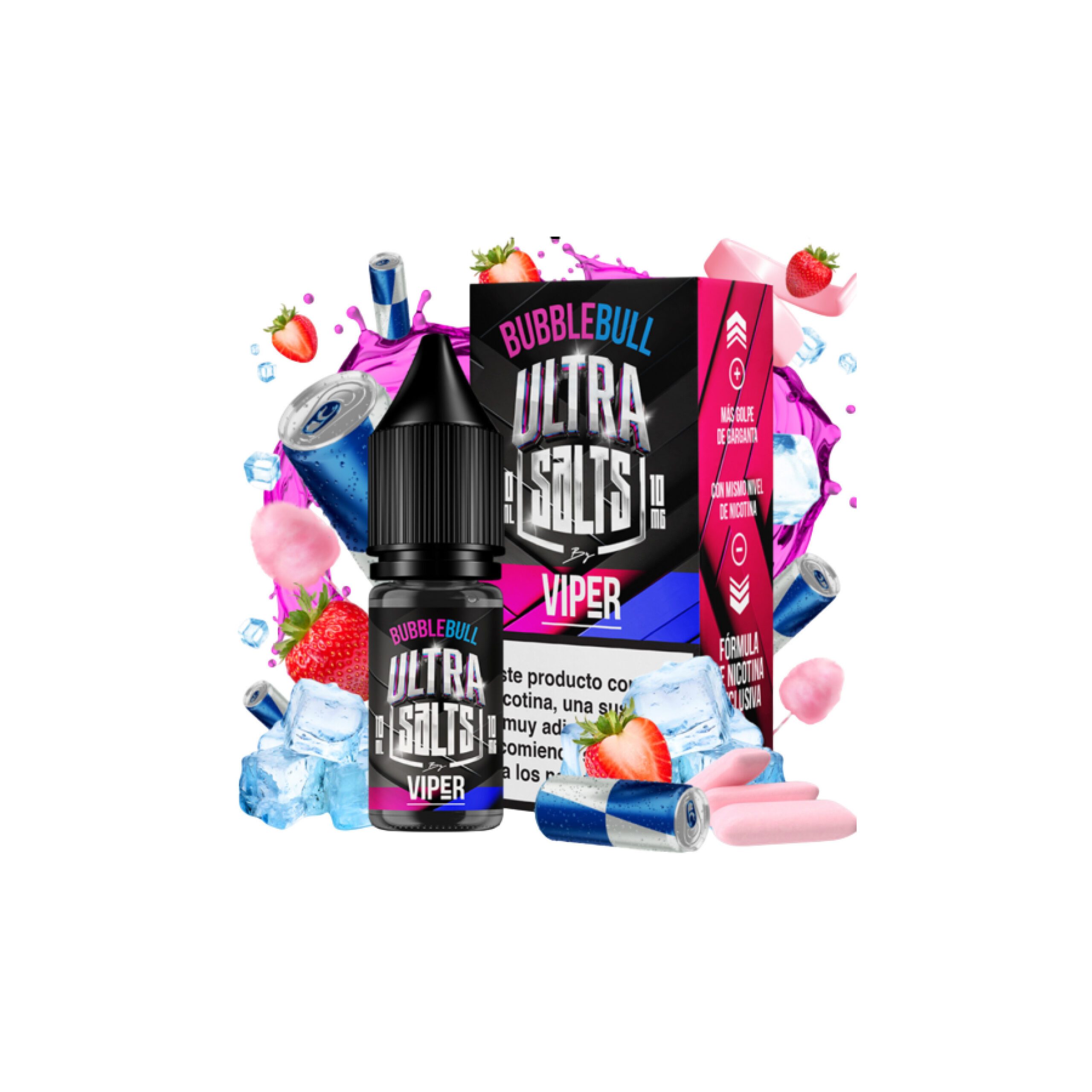 13054 Viper Nic Salt Bubble Bull 10ml 10mg — Cachimba Planet