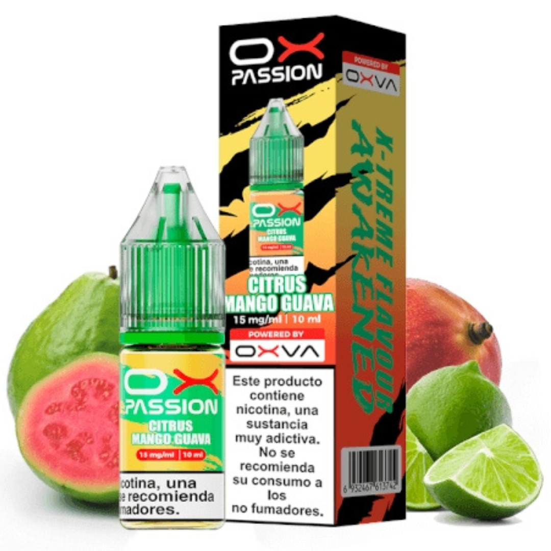 13690 Oxva Ox Passion Salts Citrus Mango Guava 10ml - Imagen 1