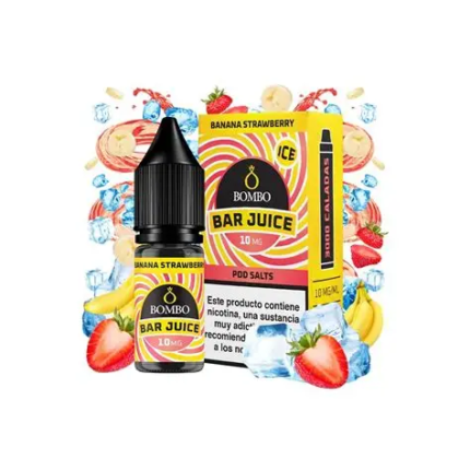 Bombo Bar Juice Banana Strawberry 10ml 10mg