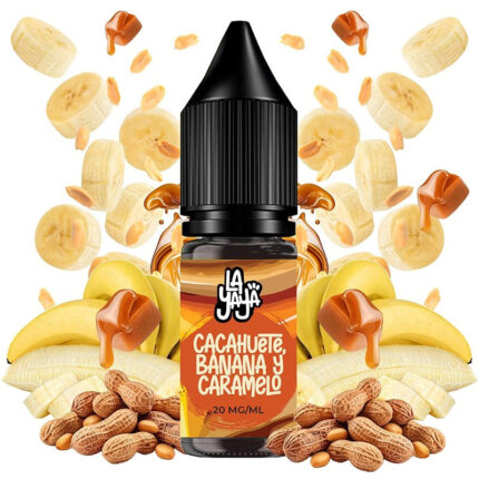 La Yaya Salt cacahuete, banana y caramelo 10ml 10mg