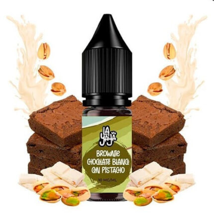 La Yaya Salt Brownie Chocolate Blanco con Pistacho 10ml (0mg)