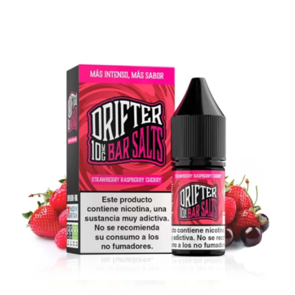 Juice Sauz Drifter Bar Salts Strawberry Raspberry Cherry Ice 10ml 10mg