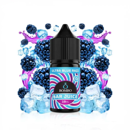 Aroma Ultra Blue Razz Ice Bar Juice By Bombo 10ml/30ml (Minilongfill)