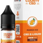 Orange County CBD E-líquido Mango Ice, CBD 300 mg, 10 ml