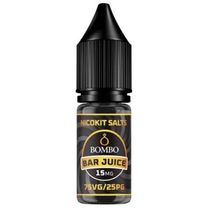 Bombo Bar Juice Nicokit Salts 15mg 10ml 75VG/25PG