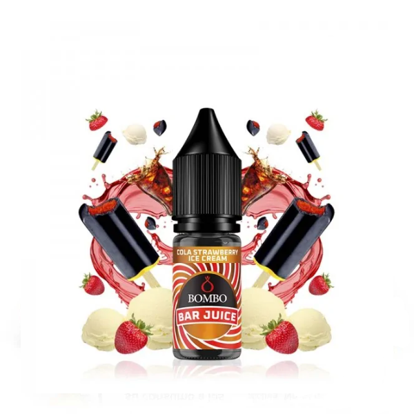 Bombo Bar Juice Cola Strawberry Ice Cream Ice 10ml — Cachimba Planet