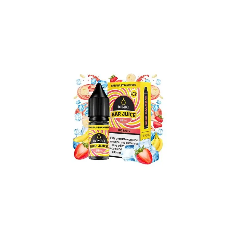 Bombo Bar Juice Banana Strawberry 10ml 0mg — Cachimba Planet