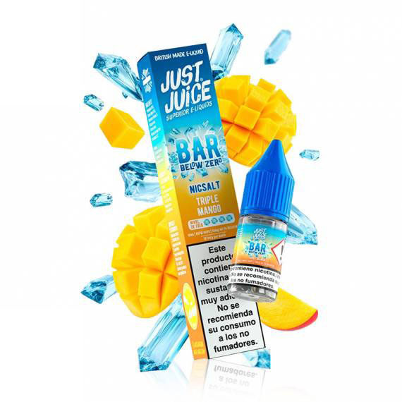 Just Juice Bar Below Zero Salts Triple Mango 5mg 1 — Cachimba Planet