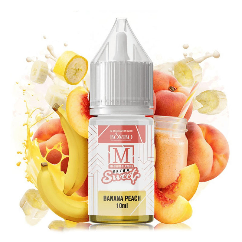 Magnum Vape by Bombo Salts Extra Sweet Banana Peac — Cachimba Planet