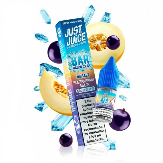 Just Juice Bar Below Zero Salts Blackurrant Melon — Cachimba Planet