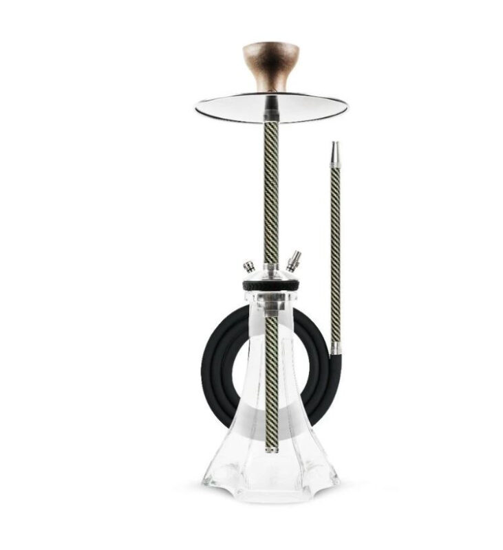Rf Handmade Carbon Hookah BLACK — Cachimba Planet