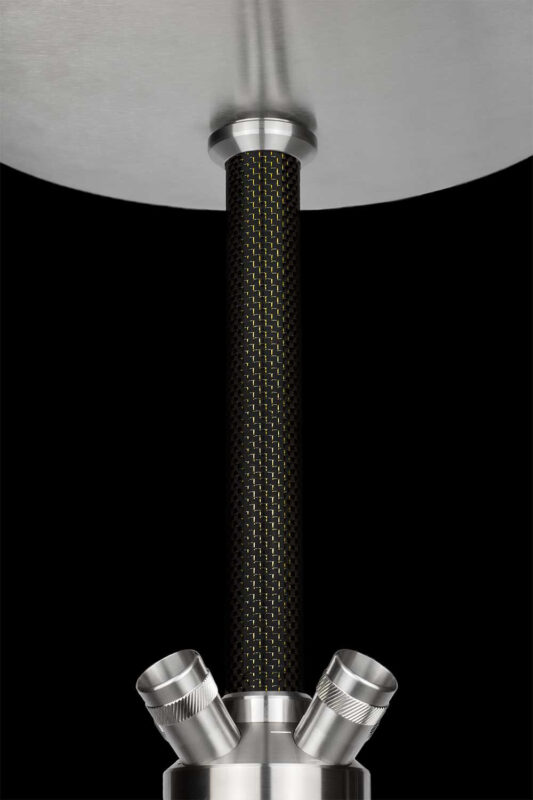 Steamulation Pro X II Carbon Sleeve - negro dorado — Imagen 2 — Cachimba Planet
