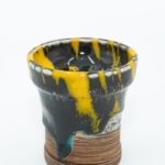Kolos Bowl Mita Amarillo/Negro — Imagen 3 — Cachimba Planet