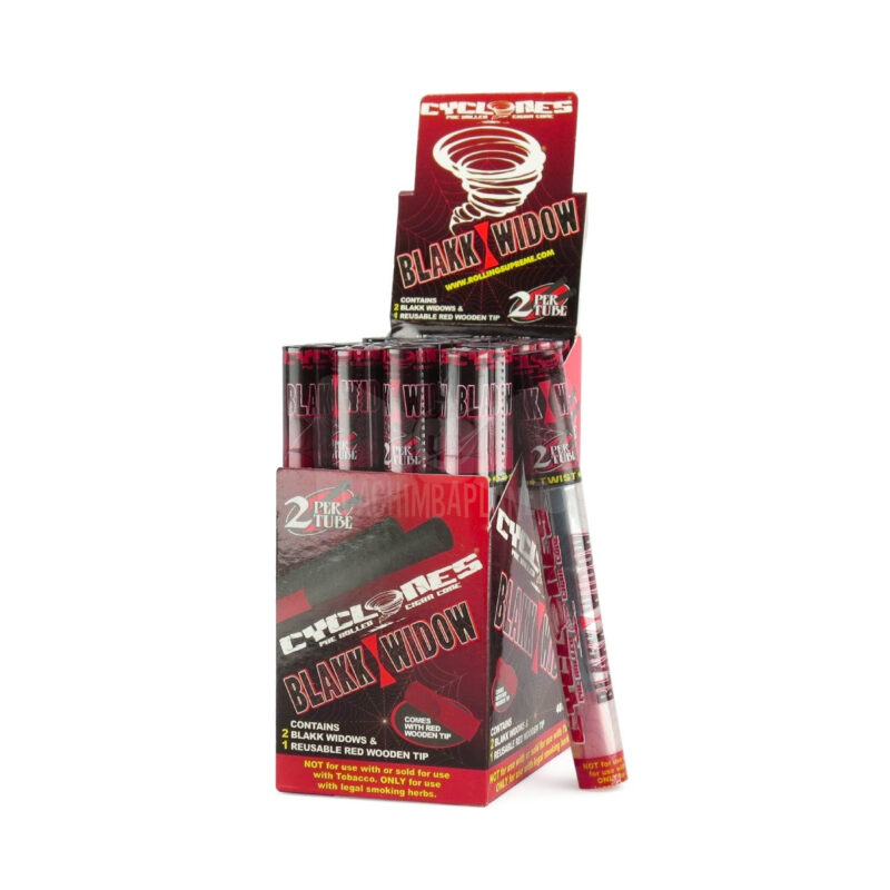 Papel Cyclones Blakk Widow (2 uds) — Imagen 2 — Cachimba Planet