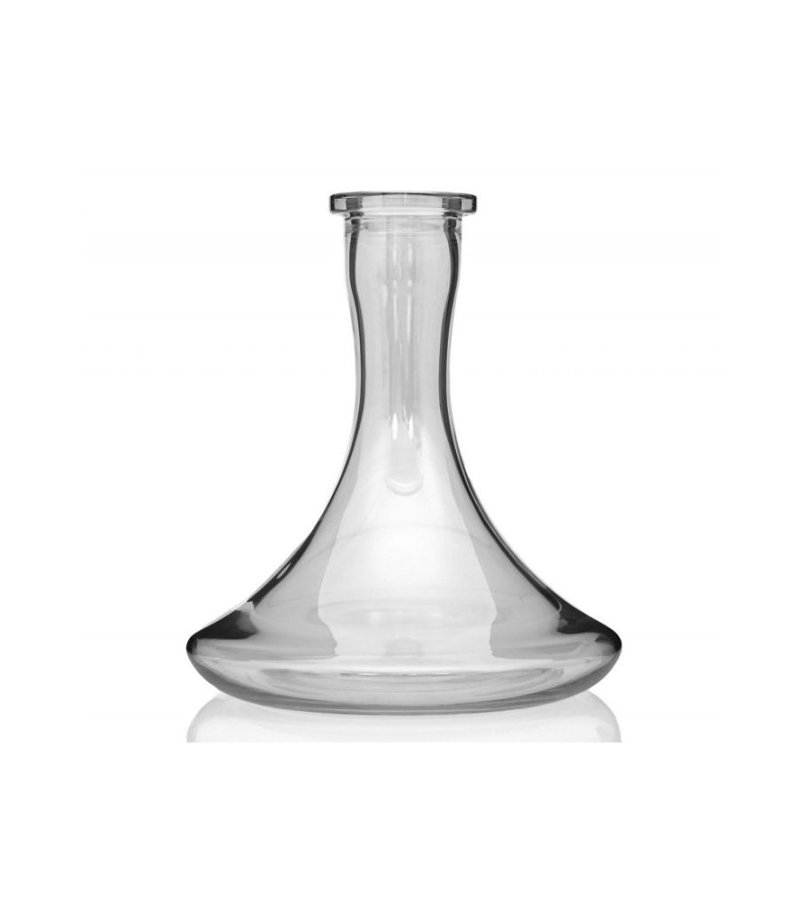 Base para cachimba de cristal tipo rusa transparente