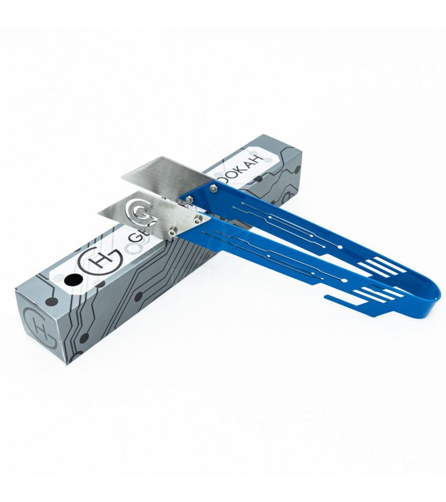 Pinzas Geometry Hookah azules