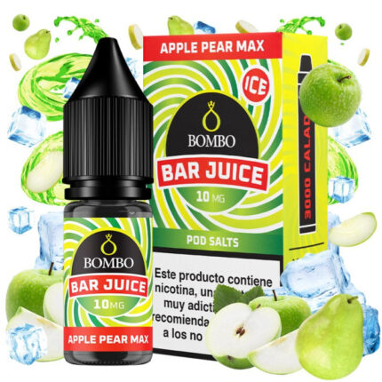 Bombo Bar Juice Apple Pear Max 10ml 10mg