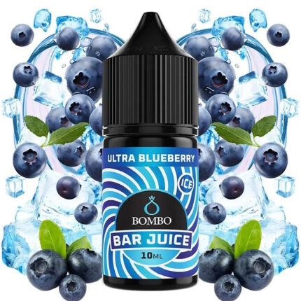 Aroma Ultra Blueberry Ice Bar Juice By Bombo 10ml/30ml (Minilongfill)