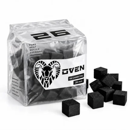 Carbón Natural Oven 26mm (sin caja por unidad) [20KG]