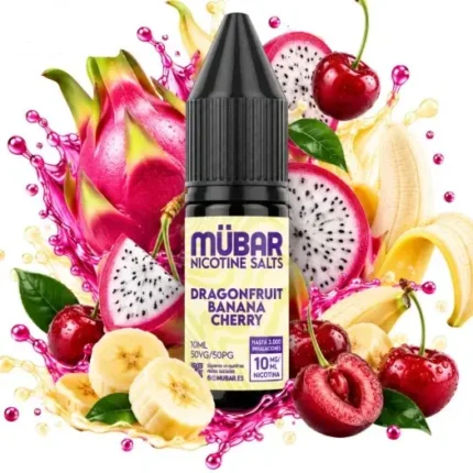 Mübar Dragonfruit Banana Cherry 10ml 15mg